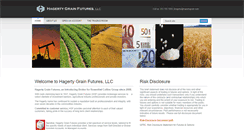 Desktop Screenshot of hagertygrain.com